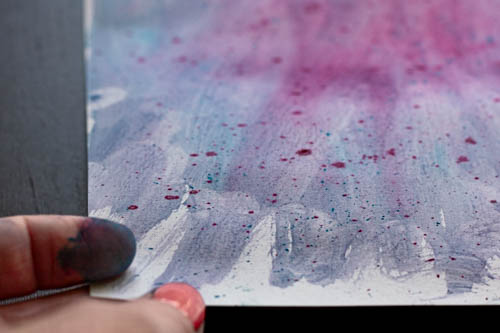 DIY Geschenkkarten mit Aquarelltechnik Osterkarten selber machen